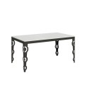 Extendable table 90x160/264 cm Karamay Evolution Anthracite frame