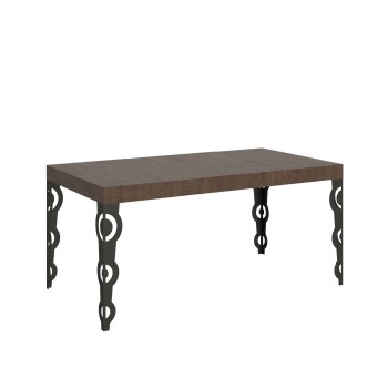 Karamay Premium Anthracite Table - Extendable table 90X120/224 cm Karamay Premium White Ash Anthracite frame