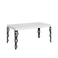 Extendable table 90x120/224 cm Karamay Premium Anthracite frame