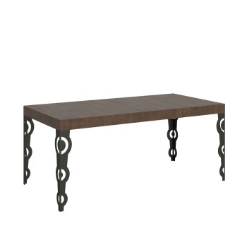 Karamay Premium Anthracite Table - Extendable table 90x90/246 cm Karamay Premium White Ash Anthracite frame