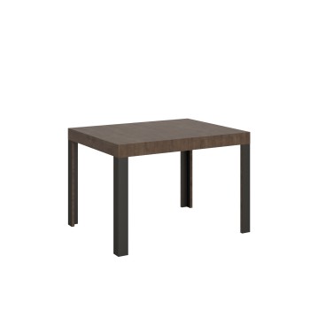 Linea Table - Extendable table 70x110/194 cm Linea White Ash Anthracite frame