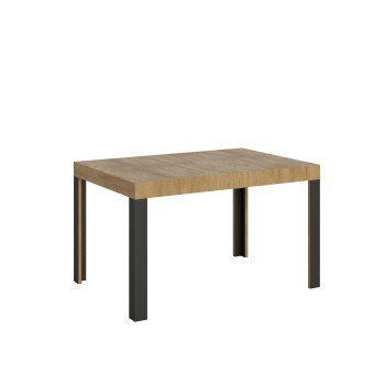 Linea Table - Extendable table 90x120/224 cm Linea White Ash Anthracite frame