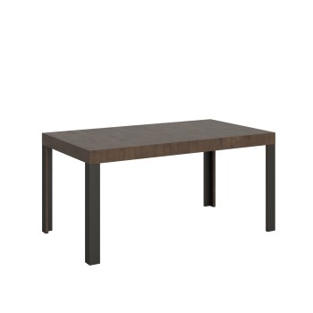 Linea Table - Extendable table 90x160/264 cm Linea White Ash Anthracite frame