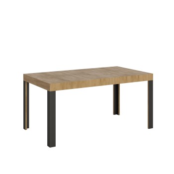 Linea Table - Extendable table 90x160/264 cm Linea White Ash Anthracite frame