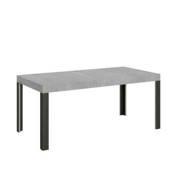 Linea Table - Extendable table 90x180/284 cm Linea White Ash Anthracite frame