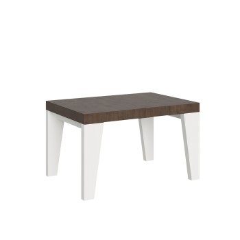 Naxy Mix table - Extendable table 90x130/234 cm Naxy Mix White Ash top - Walnut legs