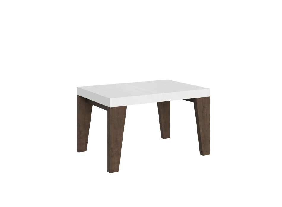 Naxy Mix table - Extendable table 90x130/234 cm Naxy Mix White Ash top - Walnut legs