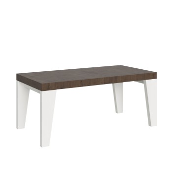 Naxy Mix table - Extendable table 90x180/284 cm Naxy Mix White Ash top - Walnut legs