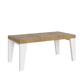 Naxy Mix table - Extendable table 90x180/284 cm Naxy Mix White Ash top - Walnut legs