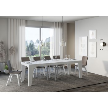 Naxy Premium Table - Extendable table 90x90/246 cm Naxy Premium White Ash