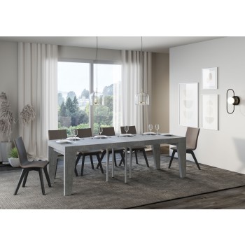 Naxy Premium Table - Extendable table 90x90/246 cm Naxy Premium White Ash