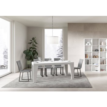 Naxy Table - Extendable table 90x160/264 cm Naxy White Ash