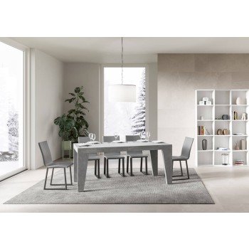 Naxy Table - Extendable table 90x160/420 cm Naxy White Ash