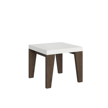 Naxy Table - Extendable table 90x90/246 cm Naxy White Ash