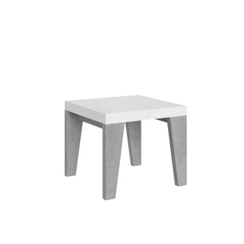 Naxy Table - Extendable table 90x90/246 cm Naxy White Ash