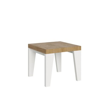 Naxy Table - Extendable table 90x90/246 cm Naxy White Ash