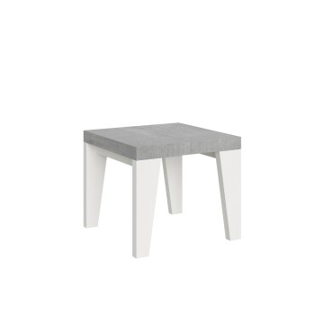 Naxy Table - Extendable table 90x90/246 cm Naxy White Ash