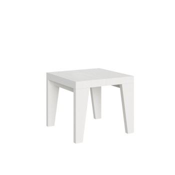 Naxy Table - Extendable table 90x90/246 cm Naxy White Ash