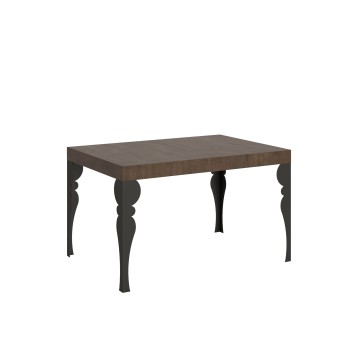 Paxon Anthracite Table - Extendable table 90X120/224 cm Paxon White Ash Anthracite frame