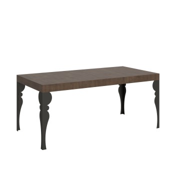 Paxon Anthracite Table - Extendable table 90x180/284 cm Paxon White Ash Anthracite frame