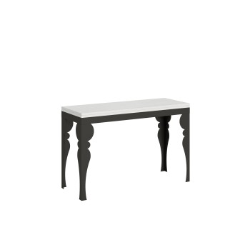 Paxon Double Table - Opening table 120/200x45/90 cm Paxon Double Oak Nature Anthracite frame