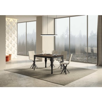 Paxon Evolution Anthracite Table - Extendable table 90x120/224 cm Paxon Evolution White Ash Anthracite frame