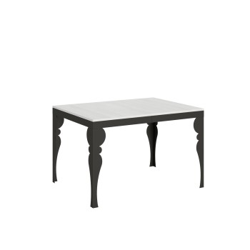 Paxon Evolution Anthracite Table - Extendable table 90x120/224 cm Paxon Evolution White Ash Anthracite frame