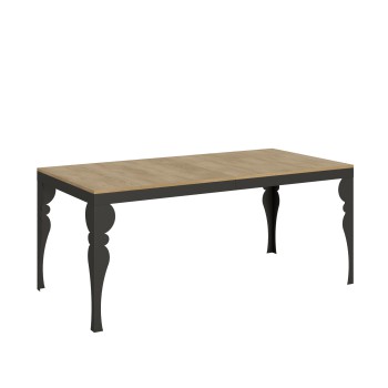 Paxon Evolution Anthracite Table - Extendable table 90x180/284 cm Paxon Evolution White Ash Anthracite frame