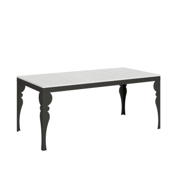 Paxon Evolution Anthracite Table - Extendable table 90x180/284 cm Paxon Evolution White Ash Anthracite frame