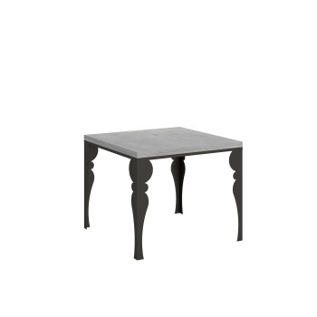 Paxon Libra Anthracite Table - Opening table 90x90/180 cm Paxon Libra Oak Nature Anthracite frame