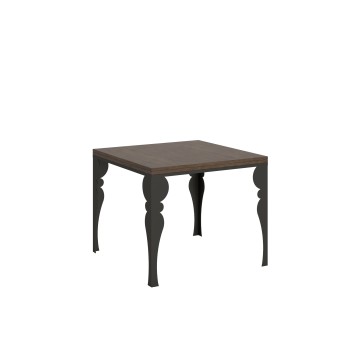 Paxon Libra Anthracite Table - Opening table 90x90/180 cm Paxon Libra Oak Nature Anthracite frame