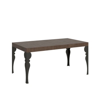 Paxon Premium Anthracite Table - Extendable table 90X120/224 cm Paxon Premium White Ash Anthracite frame