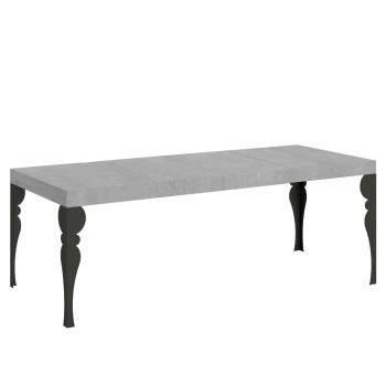 Paxon Premium Anthracite Table - Extendable table 90x160/264 cm Paxon Premium White Ash Anthracite frame