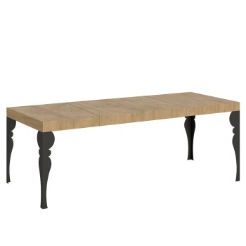 Paxon Premium Anthracite Table - Extendable table 90x180/284 cm Paxon Premium White Ash Anthracite frame