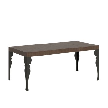 Paxon Premium Anthracite Table - Extendable table 90x90/246 cm Paxon Premium White Ash Anthracite frame