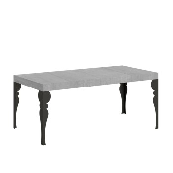 Paxon Premium Anthracite Table - Extendable table 90x90/246 cm Paxon Premium White Ash Anthracite frame