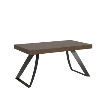 Anthracite Proxy Table - Extendable table 90x160/264 cm Proxy White Ash Anthracite frame