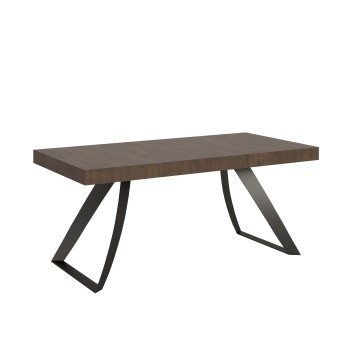 Anthracite Proxy Table - Extendable table 90x180/284 cm Proxy White Ash Anthracite frame