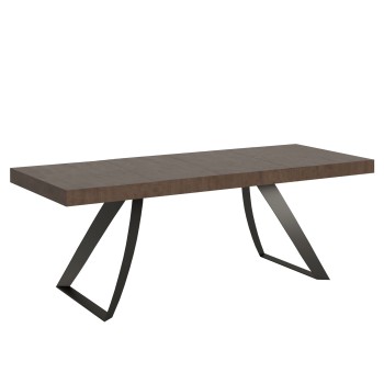 Proxy Premium Anthracite Table - Extendable table 90x160/264 cm Proxy Premium White Ash Anthracite frame