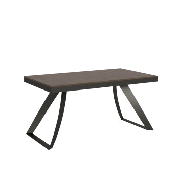 Proy Evolution Anthracite Table - Extendable table 90x160/420 cm Proxy Evolution White Ash Anthracite frame