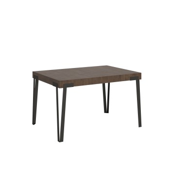 Rio table - Extendable table 90x130/234 cm Rio White Ash Anthracite frame