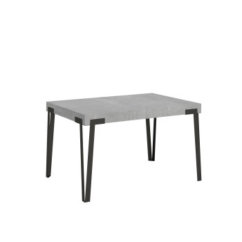 Rio table - Extendable table 90x130/234 cm Rio White Ash Anthracite frame