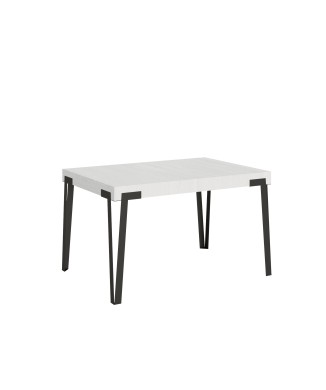 Rio table - Extendable table 90x130/234 cm Rio White Ash Anthracite frame