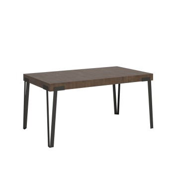 Rio table - Extendable table 90x160/264 cm Rio White Ash Anthracite frame