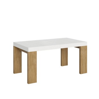 Roxell Table - Extendable table 90x160/420 cm Roxell White Ash