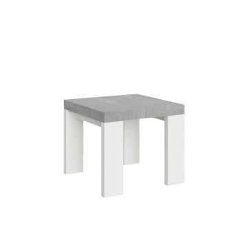 Roxell Table - Extendable table 90x90/246 cm Roxell White Ash