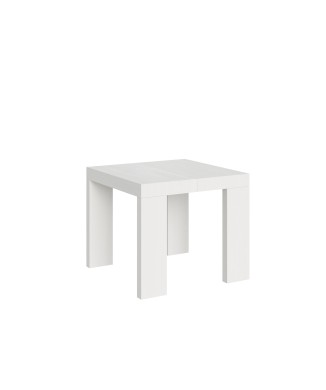 Roxell Table - Extendable table 90x90/246 cm Roxell White Ash