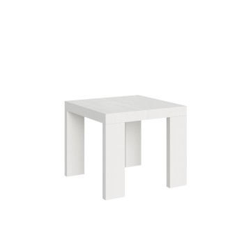 Roxell Table - Extendable table 90x90/246 cm Roxell White Ash