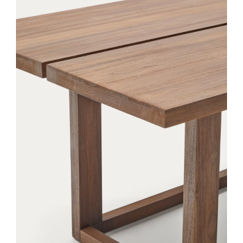 Solid wood Sashi table LA FORMA 