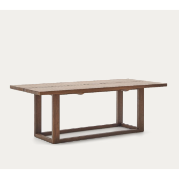 Solid wood Sashi table LA FORMA 